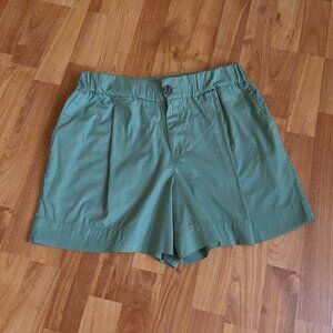 Light green athletic shorts